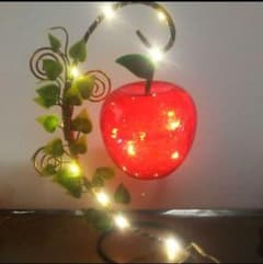 クリスマス  真っ赤なりんご スタンドライトのサムネイル
