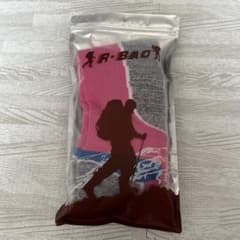 【新品】R-BAD アウトドア 滑雪登山靴下 M (35-38) ピンク/グレーのサムネイル