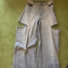 INGNI カットアウト ワイドデニムパンツのサムネイル