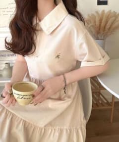 classicalelf 胸刺繍ワンピースのサムネイル
