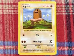 ポケモンカード 英語版 旧裏 ディグダ シャドーレス ノーマル 並品
