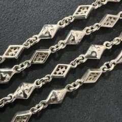 Loree Rodkin【50cm】SV製 ダイヤモンドシェイプクロスチェーン - メルカリ