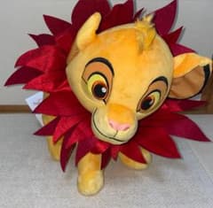 ライオンキング LLぬいぐるみ 葉っぱのタテガミ シンバ　ナムコ
