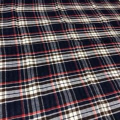 チェック 生地  ダブルガーゼ ♦️値下げしました♦️のサムネイル