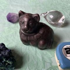 江戸時代　銅鋳造　猫水滴（ねこすいてき） m40641394437_1.jpg?1766036925