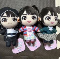 GiGO限定 水樹奈々 ぬいぷりけ おすわり 全3種類コンプリートセット