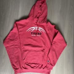 Champion チャンピオン パーカー フーディ TIGERS Mサイズ 赤のサムネイル