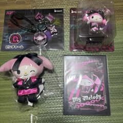 Sanrio My Melody PUNKS マスコット ピンチャーム セットのサムネイル