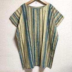 US製 M(L位) Crazy Shirts タイダイ ネイティブ総柄 Tシャツ