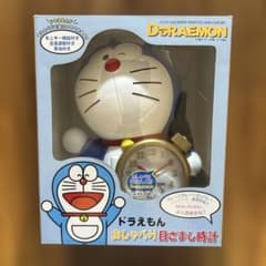 希少♢2009年初代♢ドラえもん おしゃべり 目覚まし 時計 声→大山