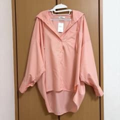 新品 アースミュージック&エコロジー フーディシャツ ピンクのサムネイル