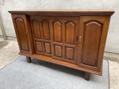 近隣配達可能　美品　カリモク　コロニアル　下駄箱　シューズロッカー 近隣配達可能 美品 カリモク コロニアル 下駄箱 シューズロッカー