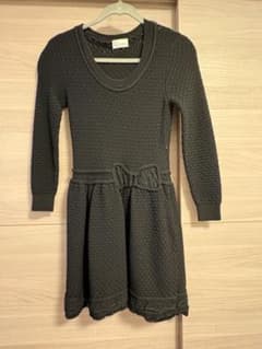 RED VALENTINO ブラックミニワンピース 長袖 - メルカリ