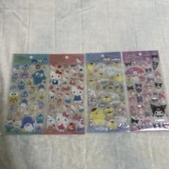 サンリオ クリアキャンディシール クロミ キティ シナモン ポムポムプリンのサムネイル