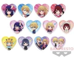 Oshi no Ko Heart-shaped Hologram Can Badge