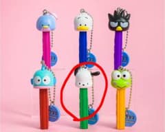 PEZ サンリオ ポチャッコ ミニチュア キーホルダーのサムネイル