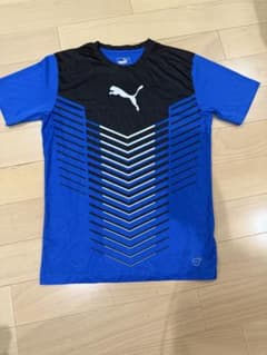 PUMA ストライプデザイン Tシャツ Sサイズのサムネイル