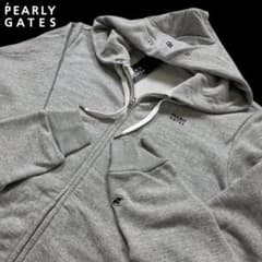 ☆新品正規品パーリーゲイツ メンズフルジップフーディ6(LL) 定価35200