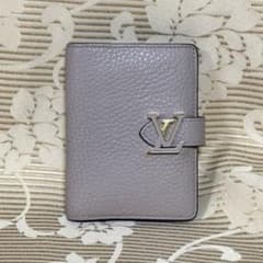 【希少カラー品】ルイ・ヴィトン ヴェルティカルウォレット財布 ベージュブルー美品 希少カラー品】ルイ・ヴィトン ヴェルティカルウォレット財布 ベージュ