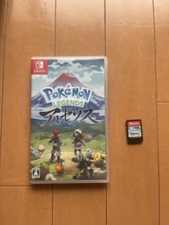 ポケモンアルセウスSwitchソフトのサムネイル