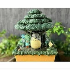 Brand new, unopened My Neighbor Totoro Water Garden BONSAI Kasajuku