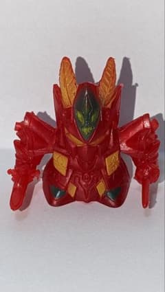 【レトロ超レア】SDガンダム「麗騎士レッドウォーリア」（彩色版）ガン消し レトロ超レア】SDガンダム「麗騎士レッドウォーリア」（彩色版）ガン