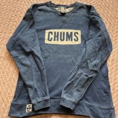 CHUMS ダークブルー ロゴスウェット❤️週末限定値下げ2100→1900❤️のサムネイル
