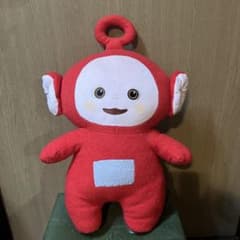 テレタビーズ　デフォルメ　BIGぬいぐるみ　ポー