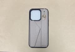 iPhone用ストラップ付きケース ベージュのサムネイル