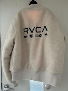 RVCA リバーシブル ボアジャケット NATURAL×ORANGE MA-1 - メルカリ