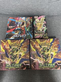 ペ*タ様 ポケモンカードゲーム 未開封BOX 4点セット　シュリンク付のサムネイル