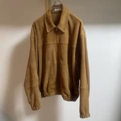 AURALEE LAMB SUEDE ZIP BLOUSON - メルカリ