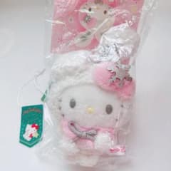 サンリオ ハローキティ マスコットホルダー 雪うさぎ ぬいぐるみ
