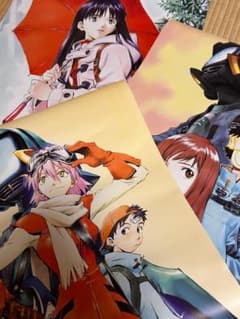 な*ど様 フリクリ　FLCL　　ポスター　　まとめて3点 な*ど様 フリクリ FLCL ポスター まとめて3点 - メルカリ