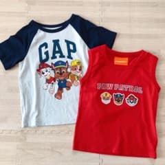 【新品未使用】パウパトロール 100 半袖・タンクトップのサムネイル