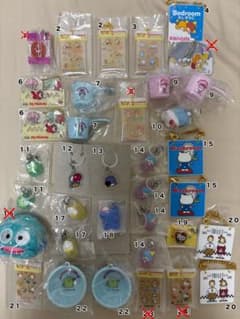 【サンリオ】カプセルトイ・ガチャガチャセット (バラ売り可)