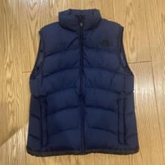 THE NORTH FACE ダウンベスト ネイビー Sのサムネイル