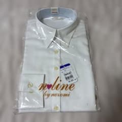 新品！洋服の青山⭐︎佐々木希コラボ⭐︎nラインプレシャス長袖シャツ⭐︎綿100% Sのサムネイル