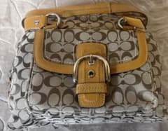 Coach ロゴプリント ハンドバッグ 中型のサムネイル