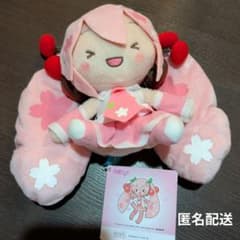 初音ミクシリーズ　ふわぷちミニぬいぐるみ桜ミク
