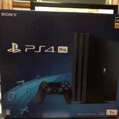 ps4 4 Pro ジェット・ブラック 1TB CUH-720…のサムネイル
