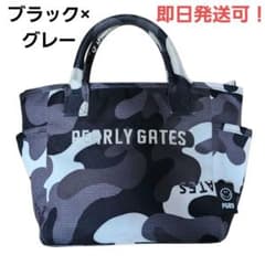 早い者勝ち！パーリーゲイツ ブラック×グレーカモ 迷彩 カートバッグ