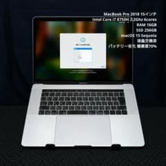 MacBook Pro 15 2018 /i7/16GB/256GB 訳あり品 - メルカリ