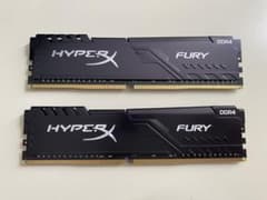 HyperX FURY DDR4 2666MHz 16GBx2枚 計32GB - メルカリ