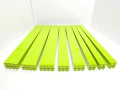 レゴ 184個 ライム 基本 ブロック 2×2 2×3 2×4 大量のサムネイル