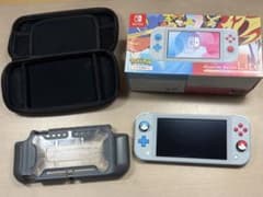 ニンテンドースイッチライト ザシアン・ザマゼンタ 箱・本体カバー・ケース付きのサムネイル