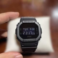 新品電池交換済 CASIO G-SHOCK DW-5600BB オールブラック - メルカリ
