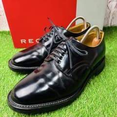 極美品】REGAL 革靴 プレーントゥ 外羽根 レザー 本革 厚底 24 - メルカリ