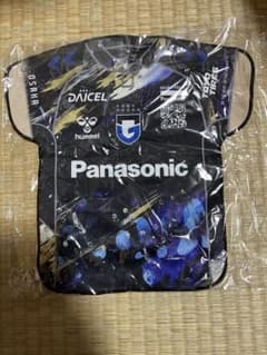 【非売品】ガンバ大阪　ユニフォーム型 ミニタオル ハンカチのサムネイル