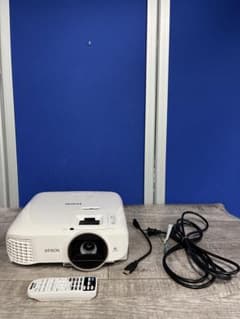 【美品】EPSON プロジェクター本体 EH-TW5650 ホワイト 386H エプソン（EPSON） 【新品・即納】パソコン プロジェクタ EH-TW5650